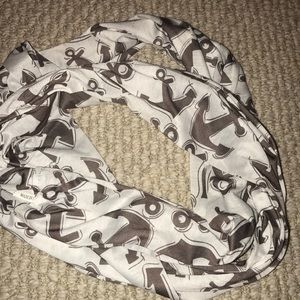 Anchor infinity scarf